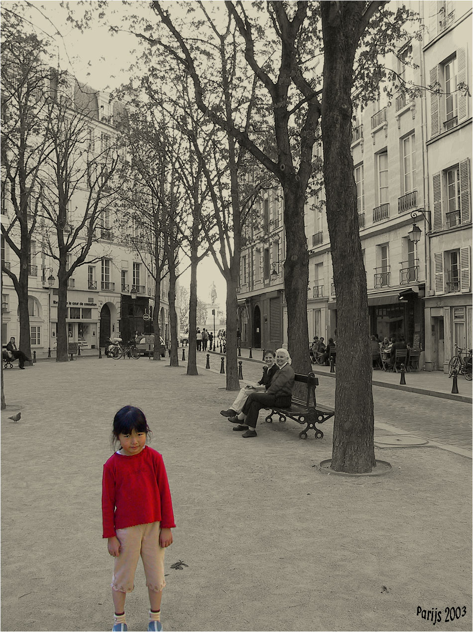 Place Dauphine Parijs